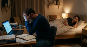 تاثیر استرس کاری در رابطه جنسی